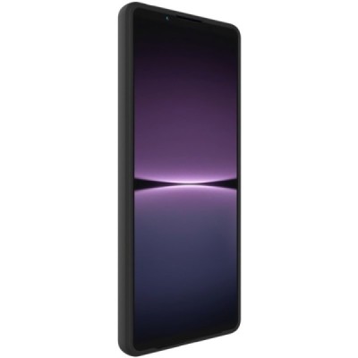 Sony Xperia 1 V „Imak“ kieto silikono TPU juodas dėklas - nugarėlė | Priedai.lt