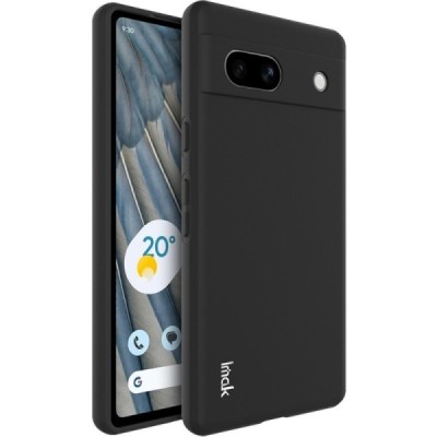 Google Pixel 7A „Imak“ kieto silikono TPU juodas dėklas - nugarėlė | Priedai.lt