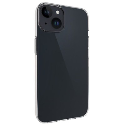 Apple iPhone 15 kieto silikono TPU skaidrus dėklas - nugarėlė | Priedai.lt