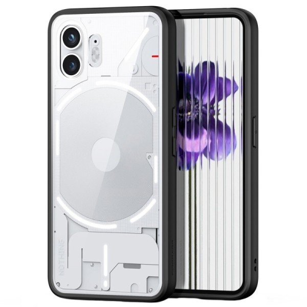 „Dux Ducis“ Aimo dėklas - skaidrus / juodas (Nothing Phone 2)