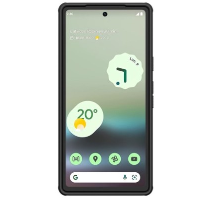 Nillkin Frosted Shield Google Pixel 7A juodas plastikinis dėklas | Priedai.lt
