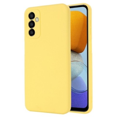 Samsung Galaxy M23 (SM-M236B, SM-E236B) Shell kieto silikono TPU geltonas dėklas - nugarėlė | Priedai.lt