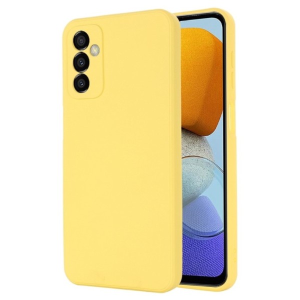 „Shell“ kieto silikono (TPU) dėklas - geltonas (Galaxy M23 / F23)