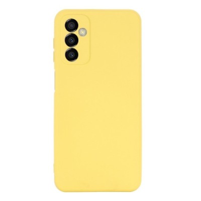Samsung Galaxy M23 (SM-M236B, SM-E236B) Shell kieto silikono TPU geltonas dėklas - nugarėlė | Priedai.lt