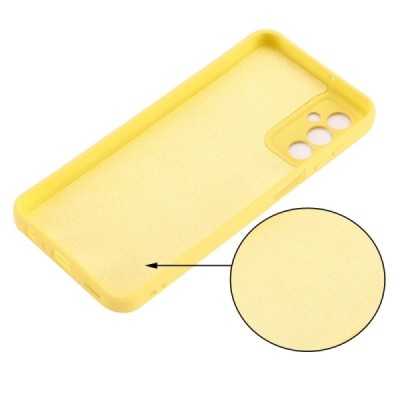 Samsung Galaxy M23 (SM-M236B, SM-E236B) Shell kieto silikono TPU geltonas dėklas - nugarėlė | Priedai.lt