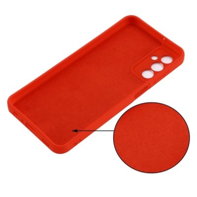 Samsung Galaxy M23 (SM-M236B, SM-E236B) Shell kieto silikono TPU raudonas dėklas - nugarėlė | Priedai.lt