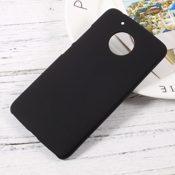 Plastikinis dėklas - juodas (Moto G 5 kartos)