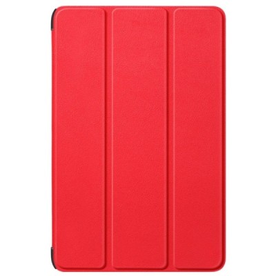 Samsung Galaxy Tab S9 11" / S9 FE 5G / S10 FE / S10 Lite flip red leather case - book (foldable) | Priedai.lt