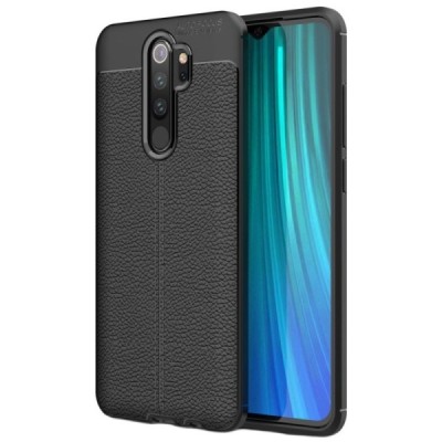 Xiaomi Redmi Note 8 Pro FOCUS kieto silikono TPU juodas dėklas - nugarėlė | Priedai.lt