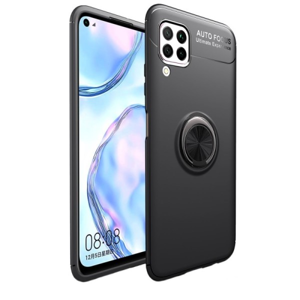 „Lenuo“ Kickstand kieto silikono (TPU) dėklas - juodas (P40 Lite)