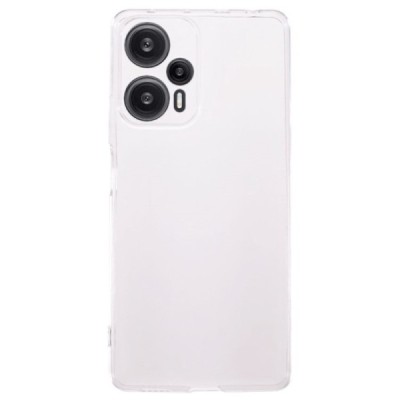 Xiaomi Redmi Note 12 Turbo (Poco F5 5G) kieto silikono TPU skaidrus dėklas - nugarėlė | Priedai.lt