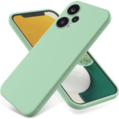 Xiaomi Redmi Note 12 Turbo (Poco F5 5G) Shell kieto silikono TPU žalias dėklas - nugarėlė | Priedai.lt