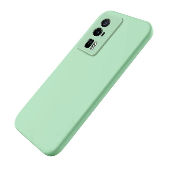 „Shell“ kieto silikono (TPU) dėklas - žalias (Poco F5 Pro)