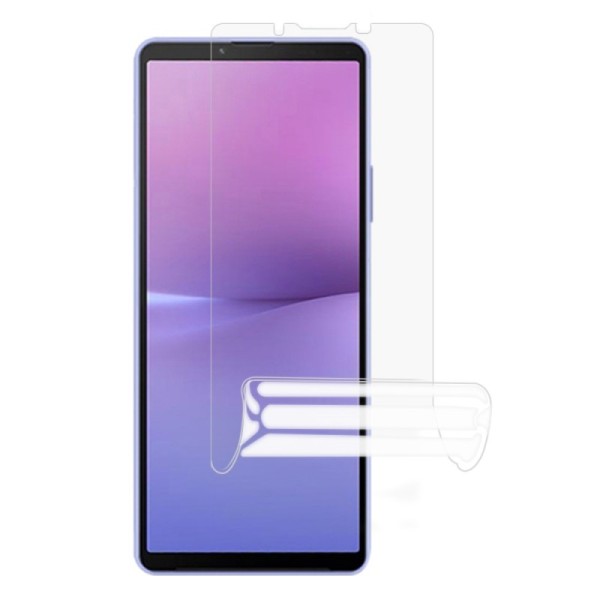 „Calans“ apsauginė ekrano plėvelė (pilnai dengianti) - skaidri (Xperia 10 V)