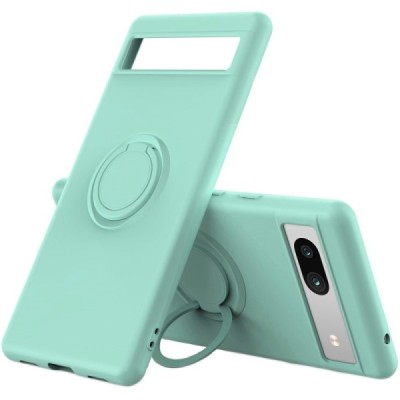 Google Pixel 7A „Ring“ Kickstand (TPU) mėtinis dėklas - nugarėlė | Priedai.lt