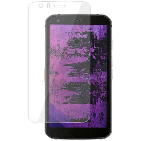 „Premium“ Tempered Glass pilnai dengiantis apsauginis ekrano stiklas 0.2 mm - skaidrus (S62 Pro)