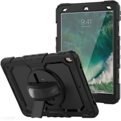 Apple iPad Pro 10.5" (iPad Air 2019) sustiprintos apsaugos (360°) juodas dėklas - nugarėlė | Priedai.lt