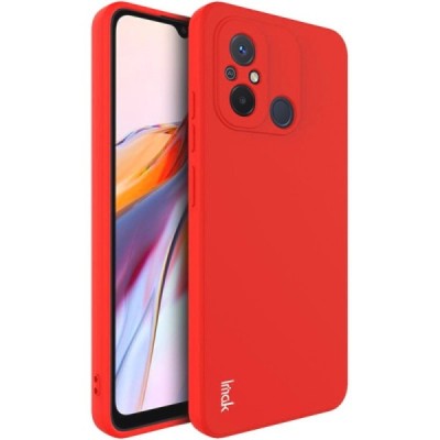 Xiaomi Redmi 12C „Imak“ kieto silikono TPU raudonas dėklas - nugarėlė | Priedai.lt