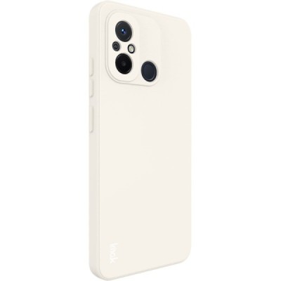 Xiaomi Redmi 12C „Imak“ kieto silikono TPU smėlio spalvos dėklas - nugarėlė | Priedai.lt