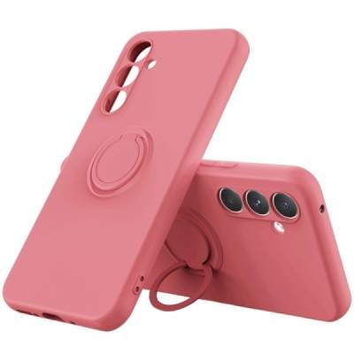 Samsung Galaxy A54 (SM-A546B) „Ring“ Kickstand (TPU) raudonas dėklas - nugarėlė | Priedai.lt