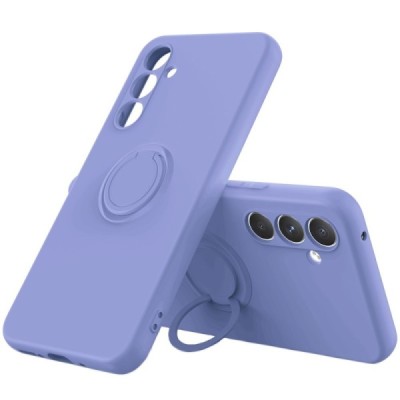 Samsung Galaxy A34 5G (SM-A346E) „Ring“ Kickstand (TPU) violetinis dėklas - nugarėlė | Priedai.lt
