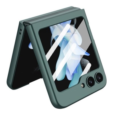 Samsung Galaxy Flip5 5G (SM-F731B) GKK Creative plastikinis žalias dėklas - nugarėlė | Priedai.lt