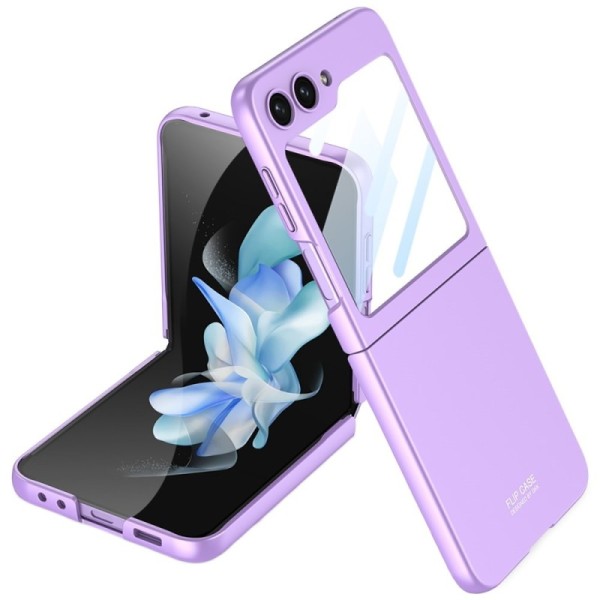 „GKK“ Creative plastikinis dėklas - violetinis (Galaxy Flip5)