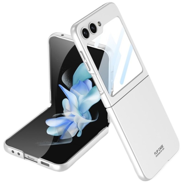 „GKK“ Creative plastikinis dėklas - sidabrinis (Galaxy Flip5)