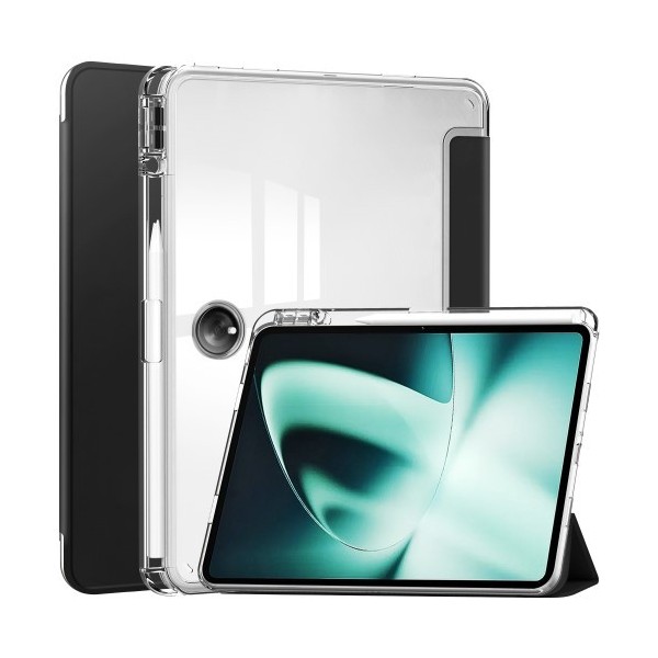 „Deluxe“ atverčiamas dėklas - juodas (OnePlus Pad)