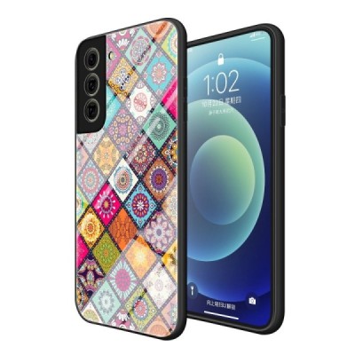 Samsung Galaxy S21 FE (Fan Edition) 5G „Pattern“ kieto silikono TPU spalvotas dėklas - nugarėlė | Priedai.lt