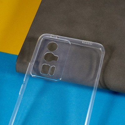Xiaomi Poco F5 Pro kieto silikono TPU skaidrus dėklas - nugarėlė | Priedai.lt