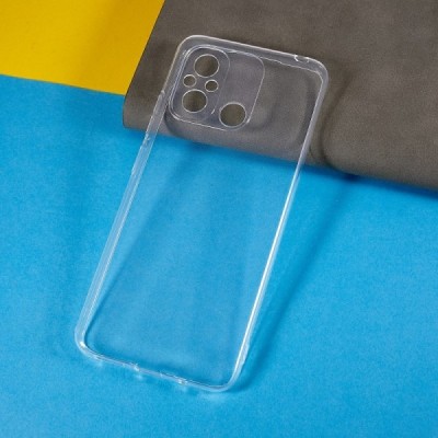 Xiaomi Redmi 12C (Redmi 11A) kieto silikono TPU skaidrus dėklas - nugarėlė | Priedai.lt