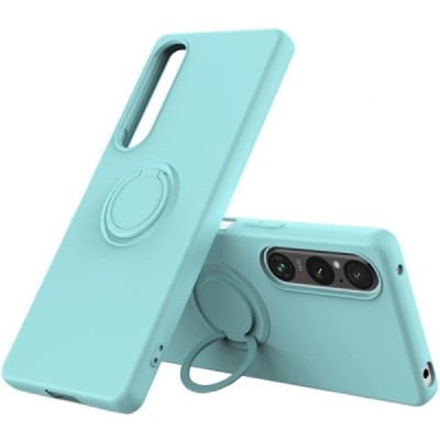 Sony Xperia 1 V „Ring“ Kickstand (TPU) mėtinis dėklas - nugarėlė | Priedai.lt