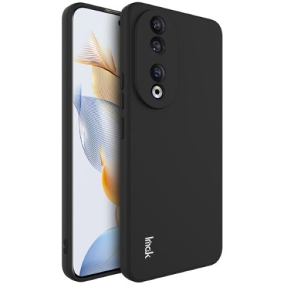 Huawei Honor 90 „Imak“ kieto silikono TPU juodas dėklas - nugarėlė | Priedai.lt