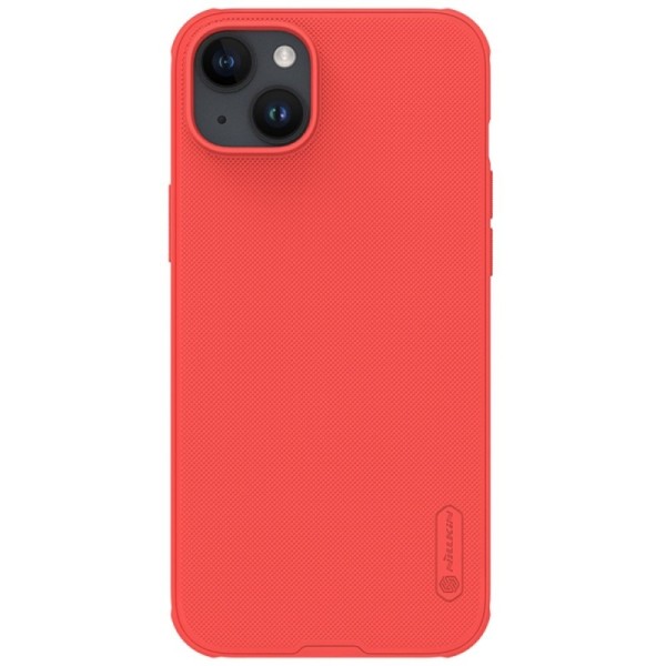 „Nillkin“ Frosted Shield Pro dėklas - raudonas (iPhone 15 Plus)