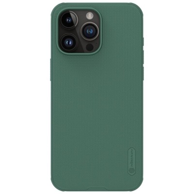 Apple iPhone 15 Pro „Nillkin“ Frosted Shield Pro žalias dėklas - nugarėlė | Priedai.lt