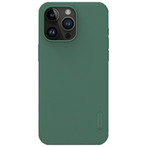 „Nillkin“ Frosted Shield Pro dėklas - žalias (iPhone 15 Pro Max)