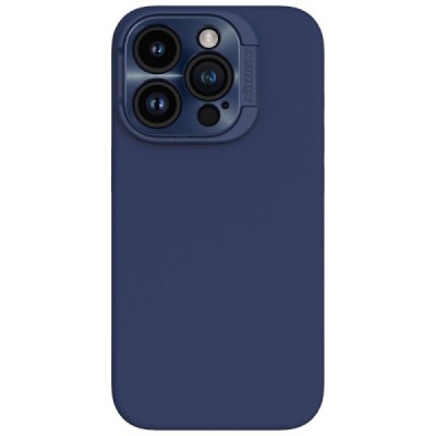 Apple iPhone 15 Pro „Nillkin“ Lenswing Magnetic mėlynas dėklas, nugarėlė su kameros apsauga | Priedai.lt