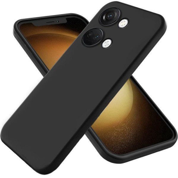 „Shell“ kieto silikono (TPU) dėklas - juodas (OnePlus Nord 3)
