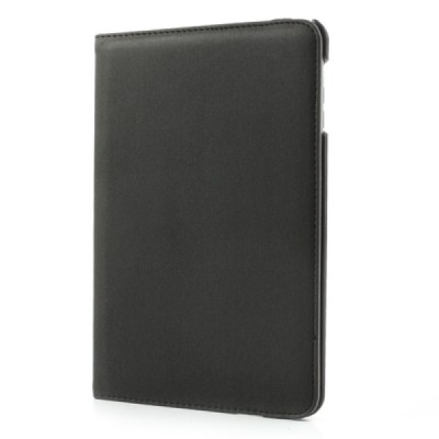 Apple iPad Mini 1 / 2 / 3 atverčiamas, sukiojamas 360 laipsnių, juodas medžiaginis dėklas - stovas / Priedai.lt