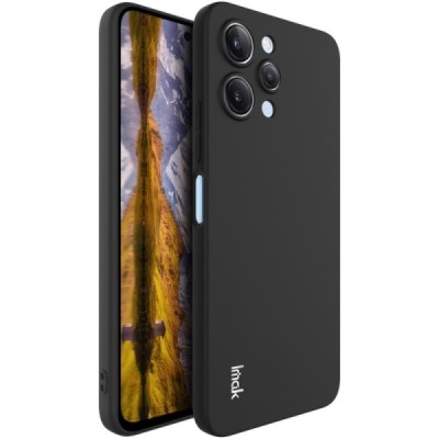 Xiaomi Redmi 12 4G „Imak“ kieto silikono TPU juodas dėklas - nugarėlė | Priedai.lt