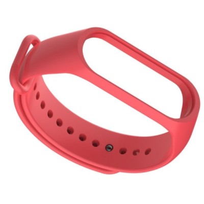 Išmaniojo laikrodžio Xiaomi Mi Band 4 kieto silikono (TPU) raudona apyrankė | Priedai.lt