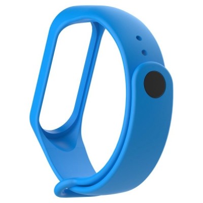 Išmaniojo laikrodžio Xiaomi Mi Band 4 kieto silikono (TPU) mėlyna apyrankė | Priedai.lt