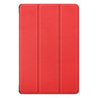 Xiaomi Redmi Pad SE 11" atverčiamas raudonas odinis dėklas (sulankstomas) | Priedai.lt