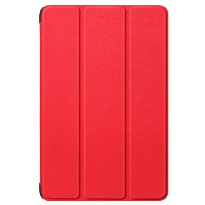 Xiaomi Pad 6 atverčiamas raudonas odinis dėklas (sulankstomas) | Priedai.lt