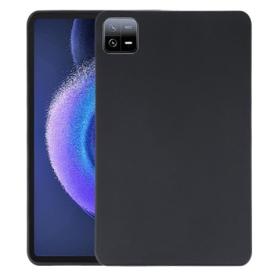 Xiaomi Pad 6 (Pad 6 Pro) kieto silikono TPU juodas dėklas - nugarėlė | Priedai.lt