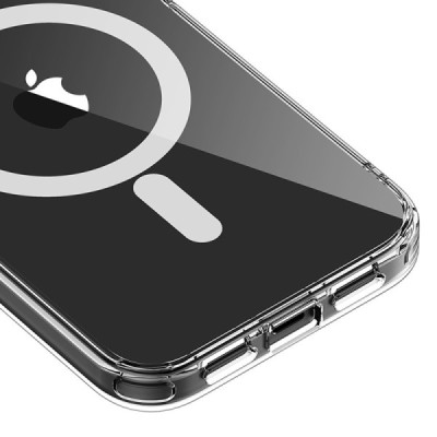 „MOCOLO“ K08 MagSafe Apple iPhone 13 Pro skaidrus silikoninis TPU dėklas | Priedai.lt