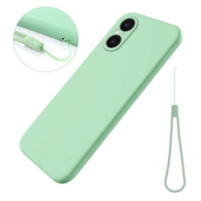 Sony Xperia 5 V Shell kieto silikono TPU žalias dėklas - nugarėlė | Priedai.lt