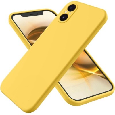 Sony Xperia 5 V Shell kieto silikono TPU geltonas dėklas - nugarėlė | Priedai.lt