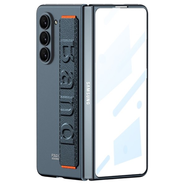 „GKK“ Band Glass plastikinis dėklas - mėlynas (Galaxy Fold5)